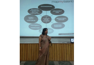 Career counselling session at DPS Dwarka, New Delhi